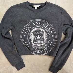 J for Justify Charcoal Sweatshirt